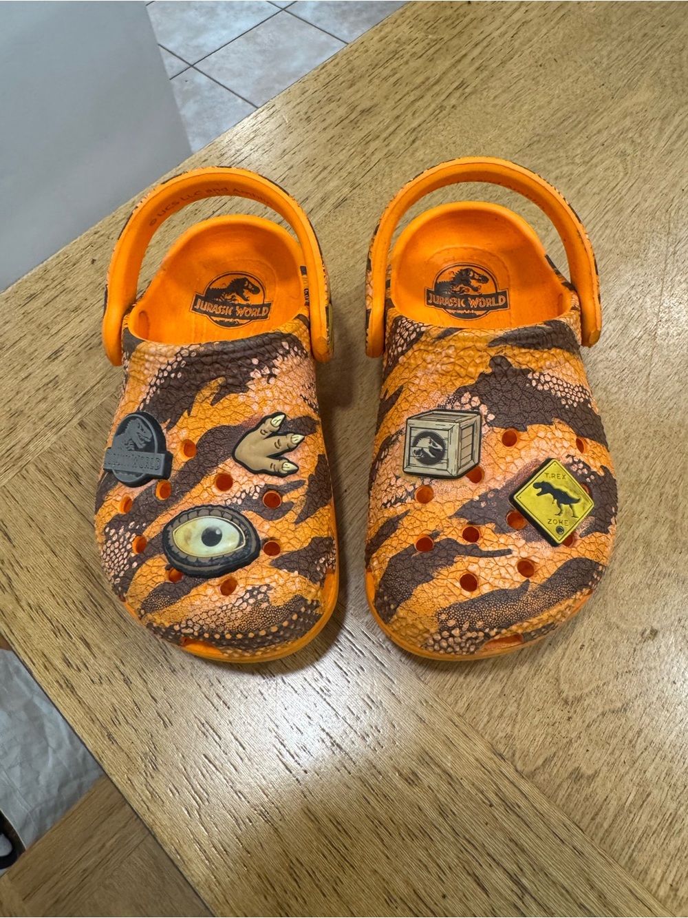 CROCS Kids' Orange Jurassic World